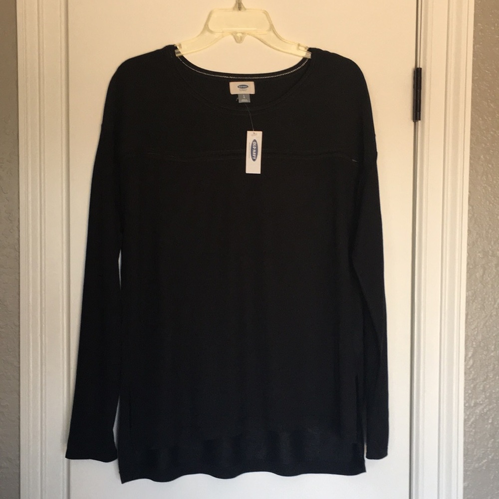 Dressy LS crewneck t-shirt